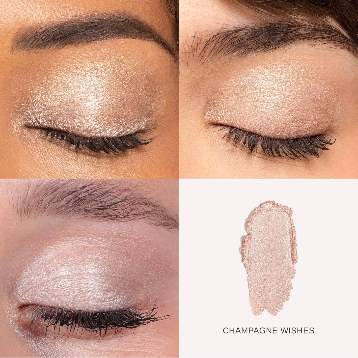 Wander Beauty Wandering Eyes Shadow Stick - Champagne Wishes (Champagne Shimmer) - Smudge & Crease Free Cream Eyeshadow With Tamarind & Jojoba Oil… Beauty & Personal Care Wander Beauty