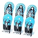 Spove Polka Dot Flip Flop Manicure Sets Manicure Kit Personal Care pack of 6 Blue Beauty & Personal Care SPOVE
