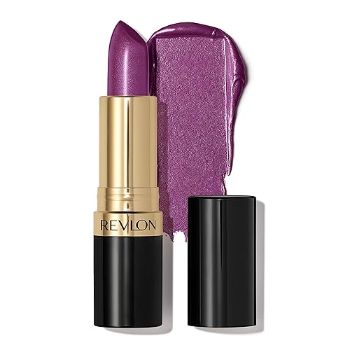 Revlon Super Lustrous Lipstick, Creamy Formula For Soft, Fuller-Looking Lips, Moisturized Feel, 027 Violet Frenzy, 0.15 oz Beauty & Personal Care REVLON