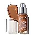 Revlon Illuminance Skin-Caring Liquid Foundation, Hyaluronic Acid, Hydrating and Nourishing Formula with Medium Coverage, 509 Sandalwood, 1 fl oz Beauty & Personal Care REVLON