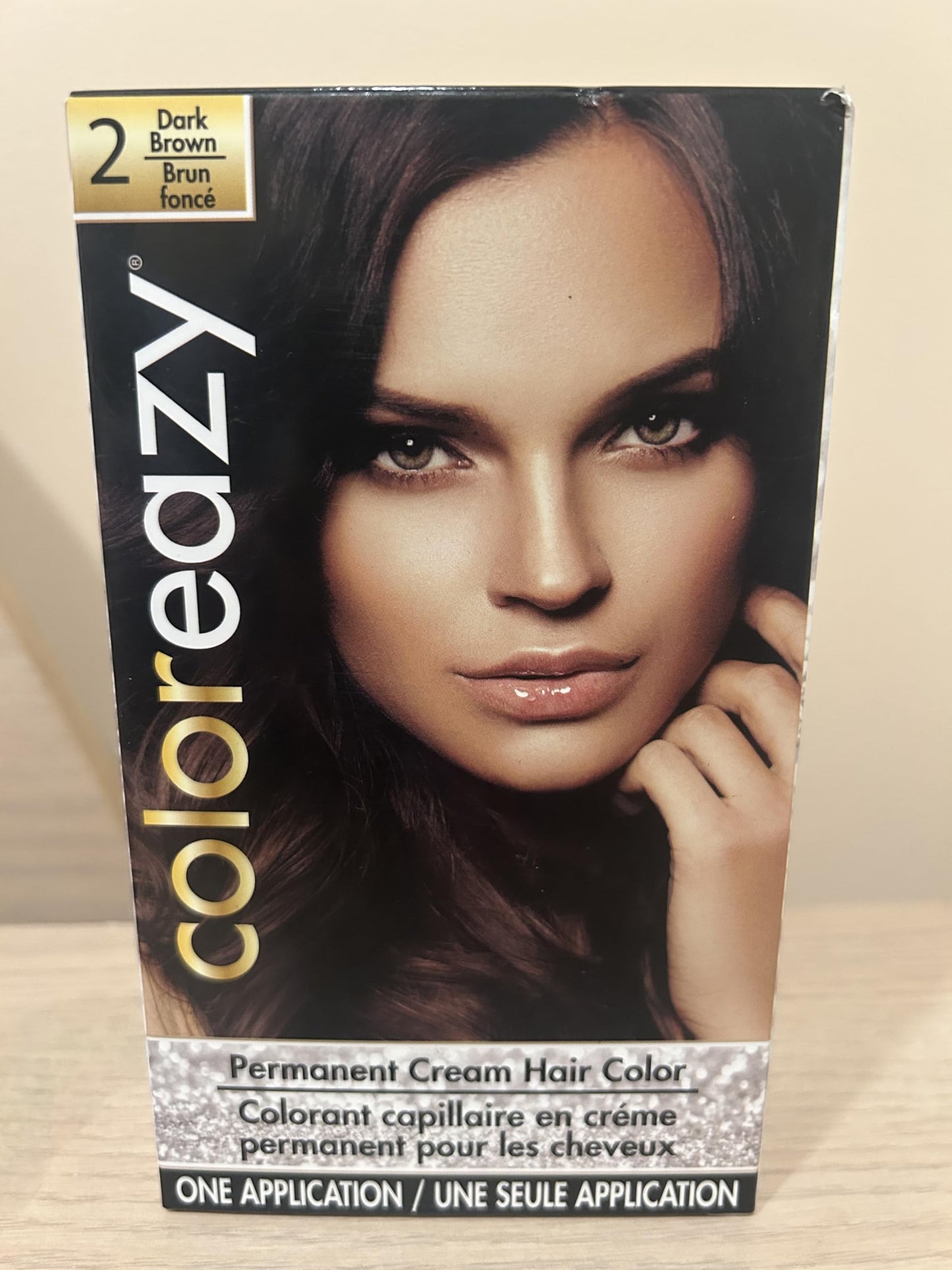 ColorEazy Permanent Cream Hair Color 2 Dark Brown - 3.47 oz,(De La Ritz) Beauty & Personal Care De La Ritz