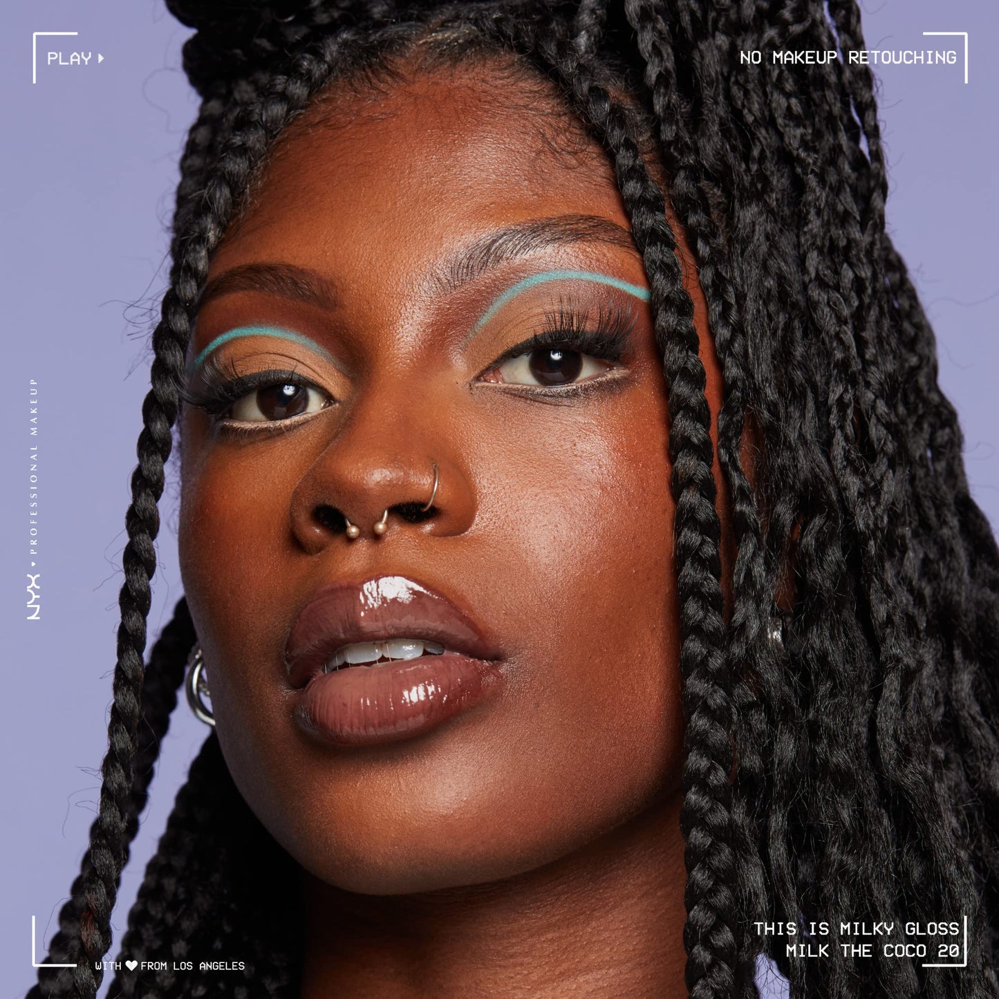 NYX PROFESSIONAL MAKEUP This Is Milky Gloss, Lip Gloss with 12 Hour Hydration, Vegan - Milk The Coco (Dark Chocolate) Beauty & Personal Care NYX PROFESSIONAL MAKEUP