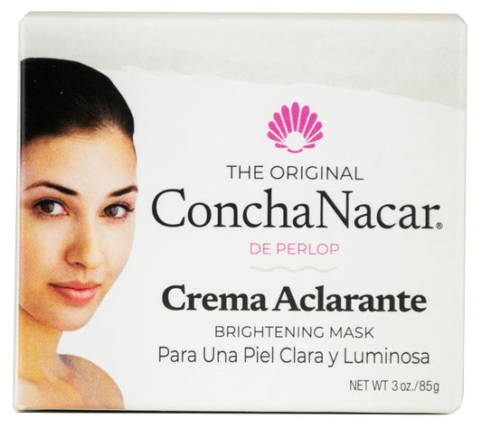 Concha Nacar Crema Aclarante No.3, Brightening Mask 3 oz, Reduces Appearance Of Spots And Scars | Crema Aclaradora Para Piel Manchas En Cara (Pack Beauty & Personal Care Concha Nacar