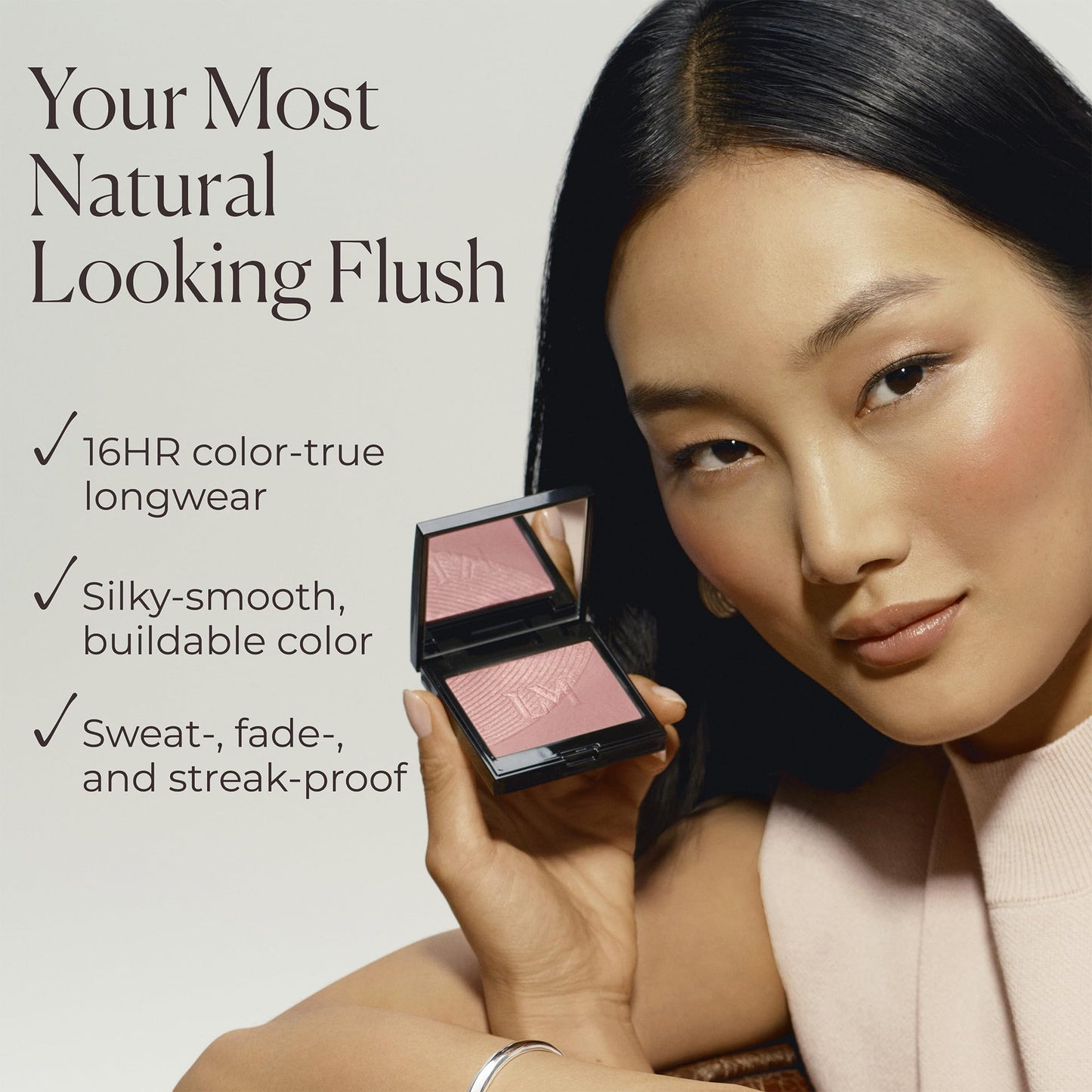 Laura Mercier Blush Color Infusion Duo, Matte & Luminous Powder Blush, Talc?Free, 16HR Wear, Buildable Natural Finish, Chai - Dirty Rose Beauty & Personal Care Laura Mercier