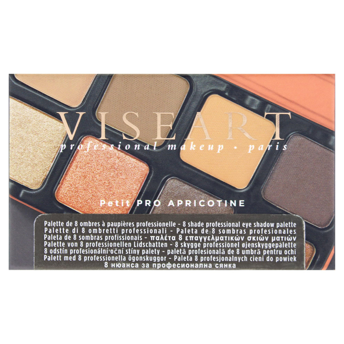 Petit Pro Eyeshadow Palette - Apricotine by Viseart Paris for Women - 0.28 oz Eye Shadow