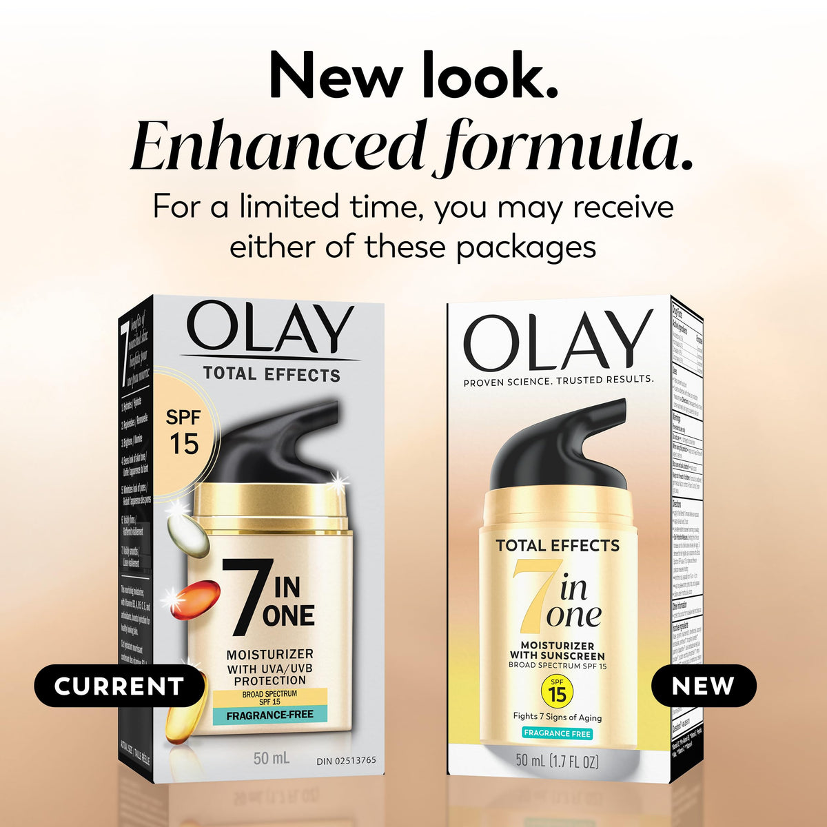 OLAY Total Effects 7-in-1 Anti-Aging Face Moisturizer with SPF 15, Fragrance-Free 1.7 oz Beauty & Personal Care Olay