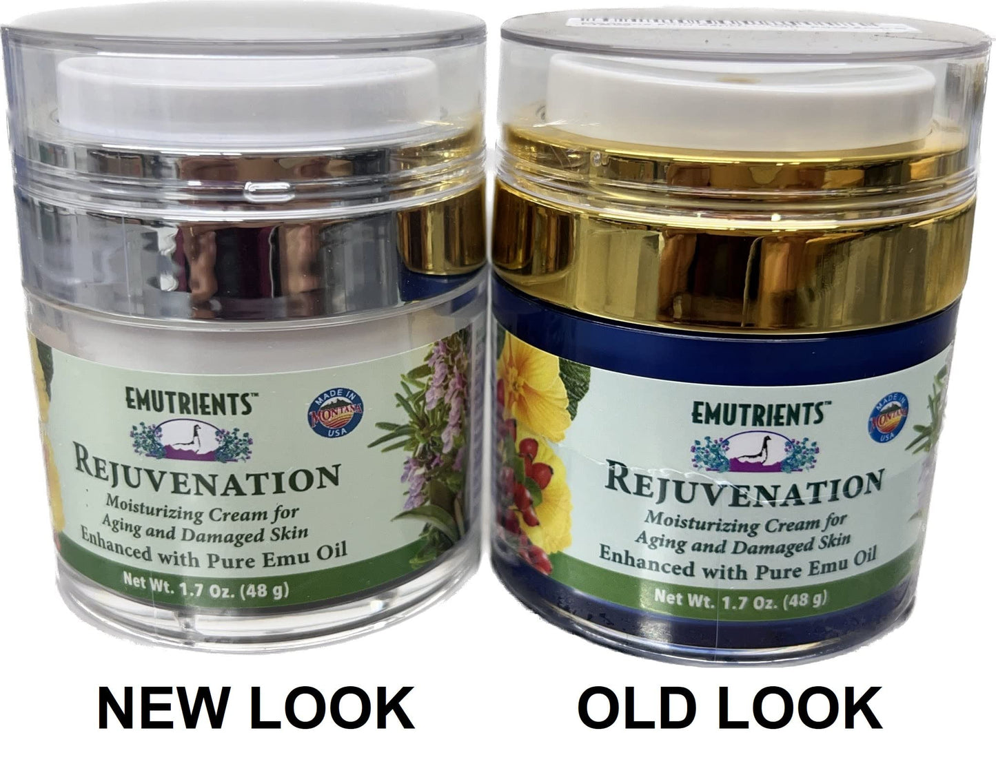 Montana Emu Ranch - Rejuvenation Cream 1.7 Ounces - Enhanced with Pure Emu Oil Beauty & Personal Care Montana Emu Ranch