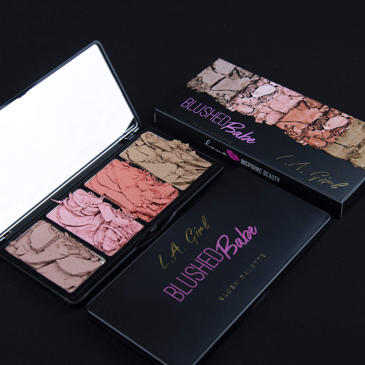 L.A. Girl Fanatic Blush Palette, Blushed Babe GBL422 Beauty & Personal Care L.A. Girl