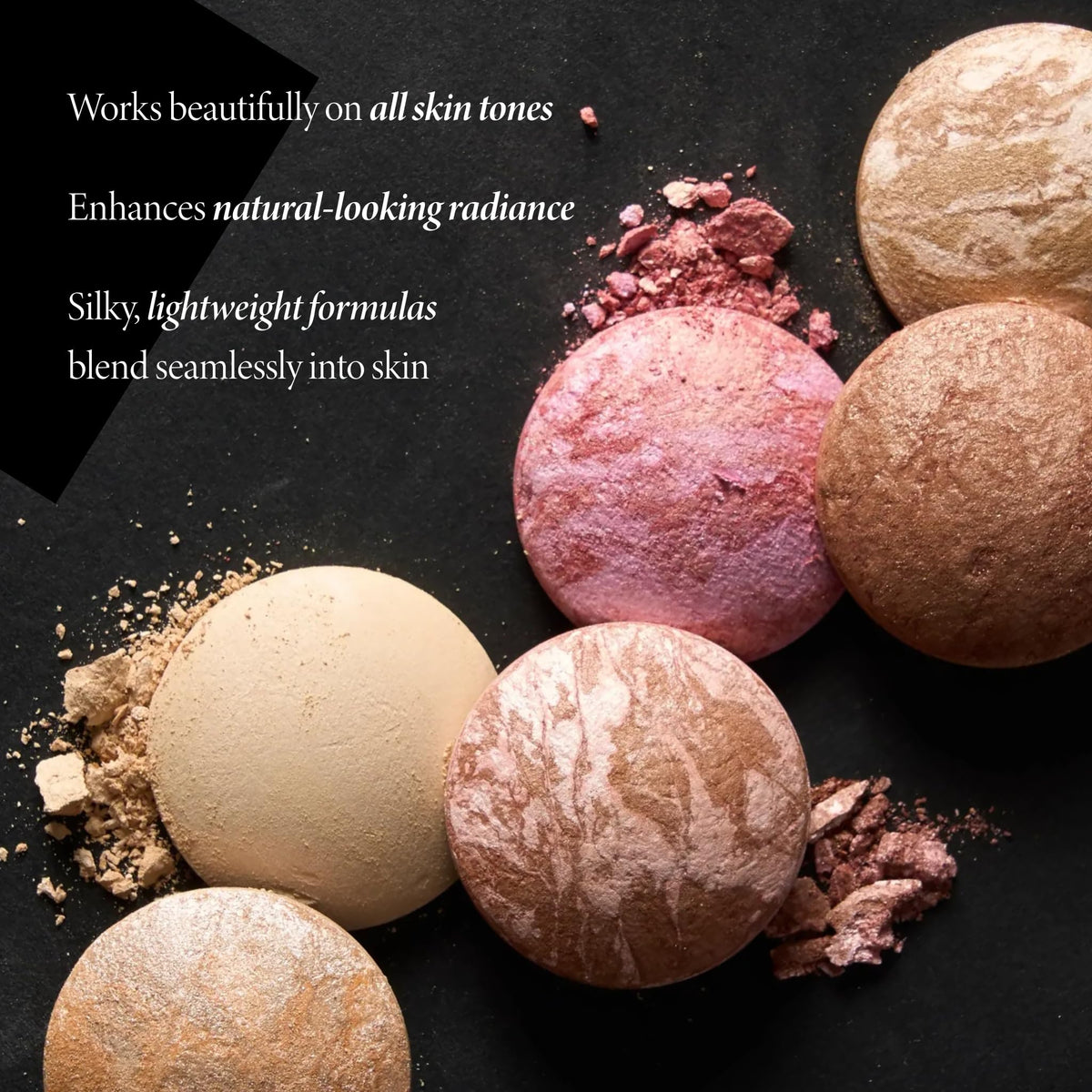 LAURA GELLER NEW YORK Cheek to Chic Tropical Glow Baked Face Palette | Includes 2 Blushes, 2 Bronzers and 2 Radiant Highlighters