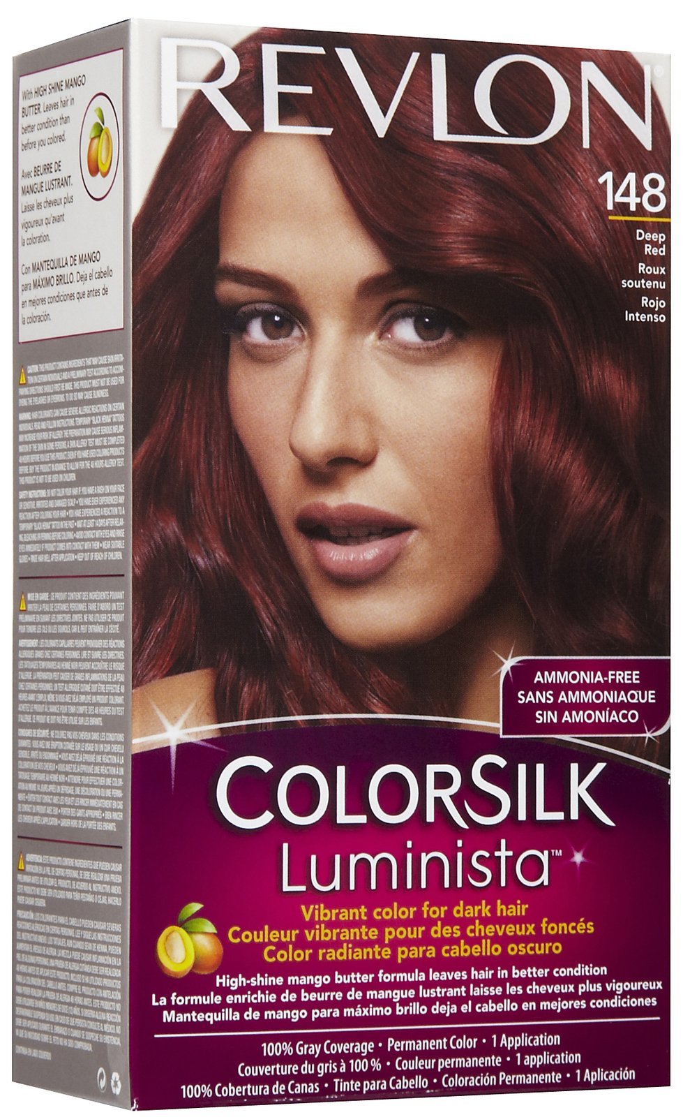 Revlon ColorSilk Luminista Haircolor, Deep Red Beauty & Personal Care REVLON