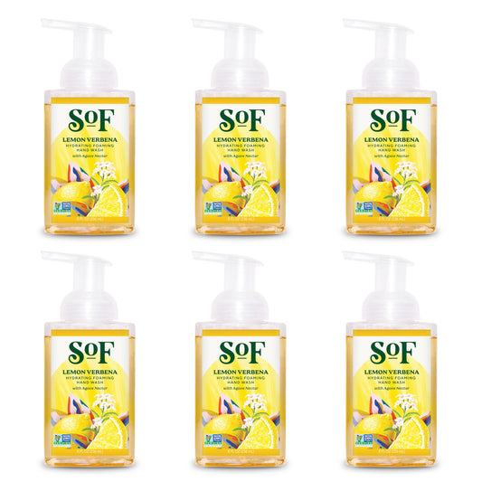 South Of France SoF Hydrating Foaming Hand Wash - With Organic Agave Nectar & Coconut Oil- Vegan & Non GMO- Free From Phthalates, Sulfates & Parabens Beauty & Personal Care South Of France