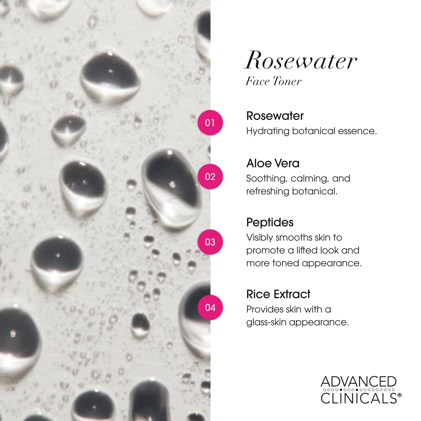 Advanced Clinicals Collagen + Rosewater Facial Mist Toner W/Charcoal & Aloe Vera. Alcohol-Free PH Balancing Formula Detoxifies & Hydrates Skin Beauty & Personal Care Advanced Clinicals