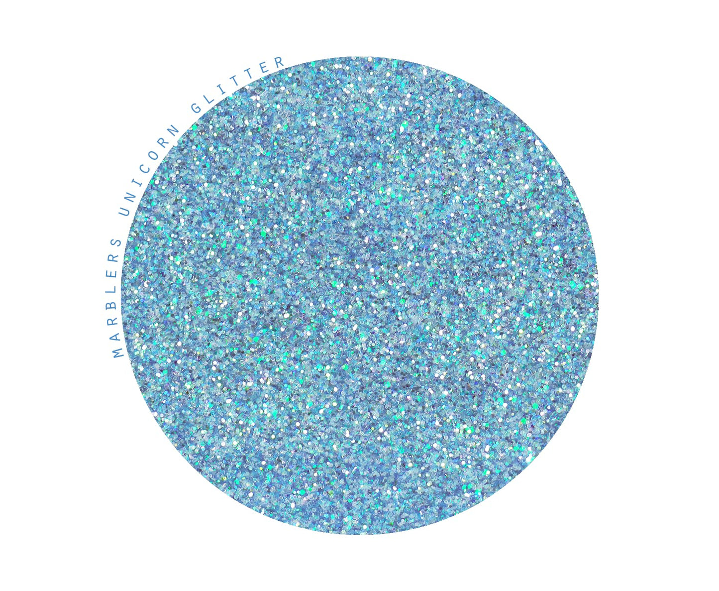 MARBLERS Holographic Face & Body Glitter [Unicorn Blue] 0.18oz (5g) | Fine | Non-Toxic | Vegan | Cruelty-Free | Festival, Rave & Party Makeup | Eye Beauty & Personal Care MARBLERS