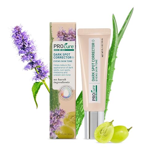 PROcure Dark Spot Corrector Serum - Alpha Arbutin, Niacinamide & Kojic Acid for Hyperpigmentation, Age Spots & Uneven Skin Tone - Hydroquinone-Free Beauty & Personal Care PROcure