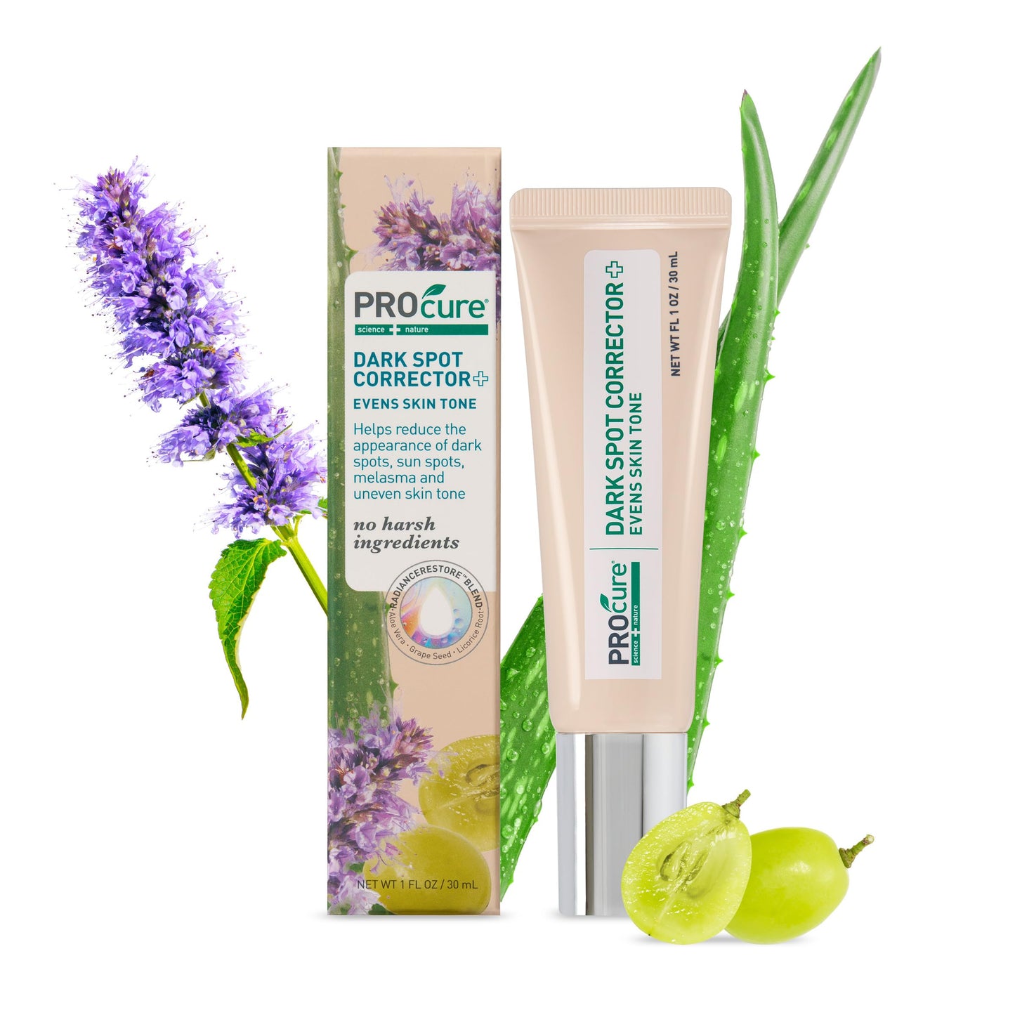 PROcure Dark Spot Corrector Serum - Alpha Arbutin, Niacinamide & Kojic Acid for Hyperpigmentation, Age Spots & Uneven Skin Tone - Hydroquinone-Free Beauty & Personal Care PROcure