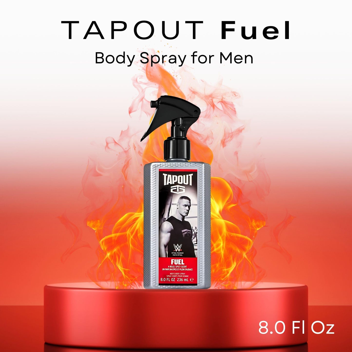 Tapout Fuel Body Spray Perfume for Men Refreshing Fragrance, 8 oz Beauty & Personal Care TAPOUT