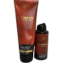 Bath & Body Works Body Men's Bourbon Body Cream and Spray 2 Piece Set Beauty & Personal Care Bath & Body Works