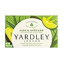Yardley London Nourishing Bath Soap Bar Aloe & Avocado, Conditions Skin with Creamy Avocado & Olive Extracts, 4.0 oz Bath Bar, 1 Soap Bar Beauty & Personal Care Yardley