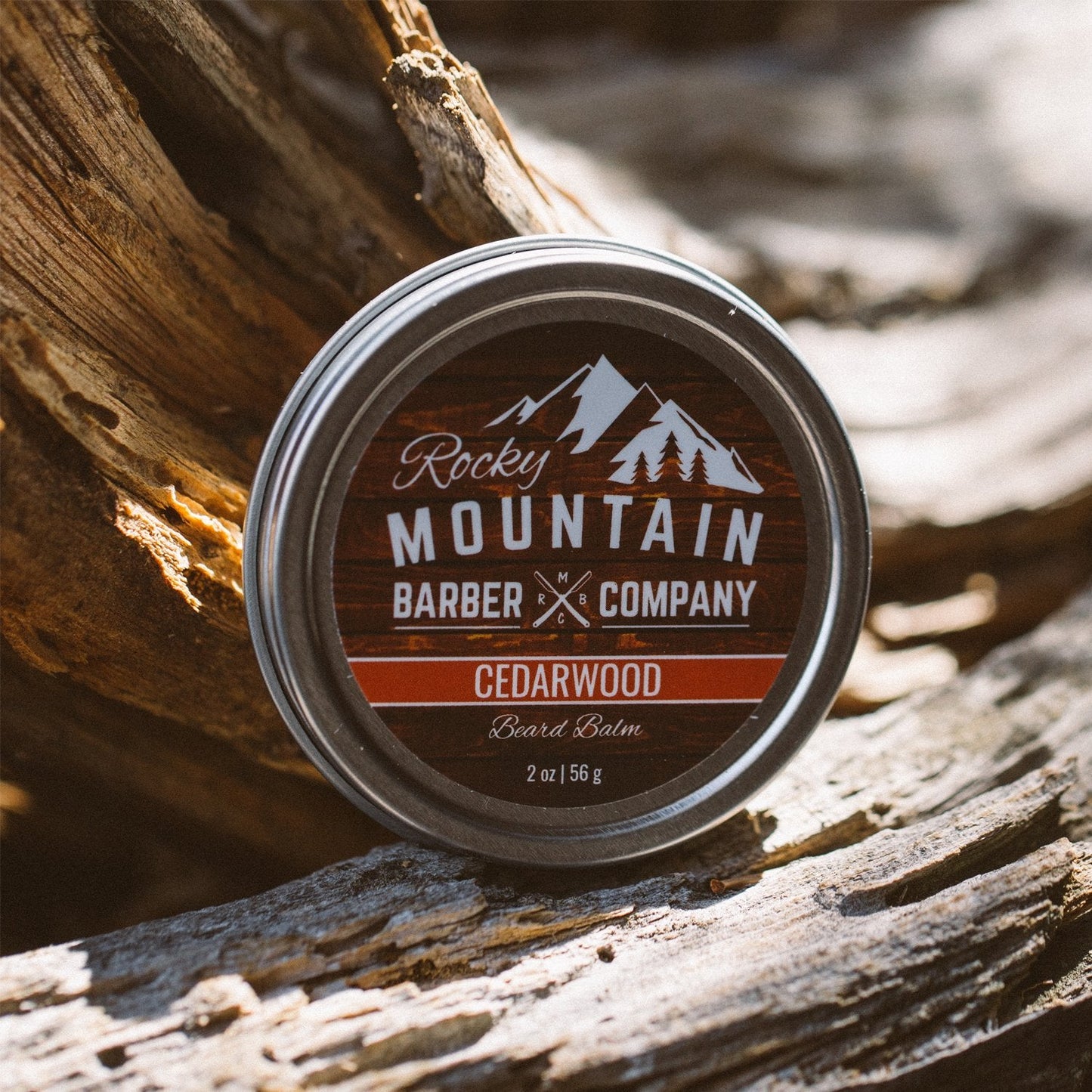 Beard Balm - Rocky Mountain Barber - 100% Natural - Premium Wax Blend with Cedarwood Scent, Nutrient Rich Bees Wax, Jojoba, Tea Tree, Coconut Oil Beauty & Personal Care Rocky Mountain Barber Company