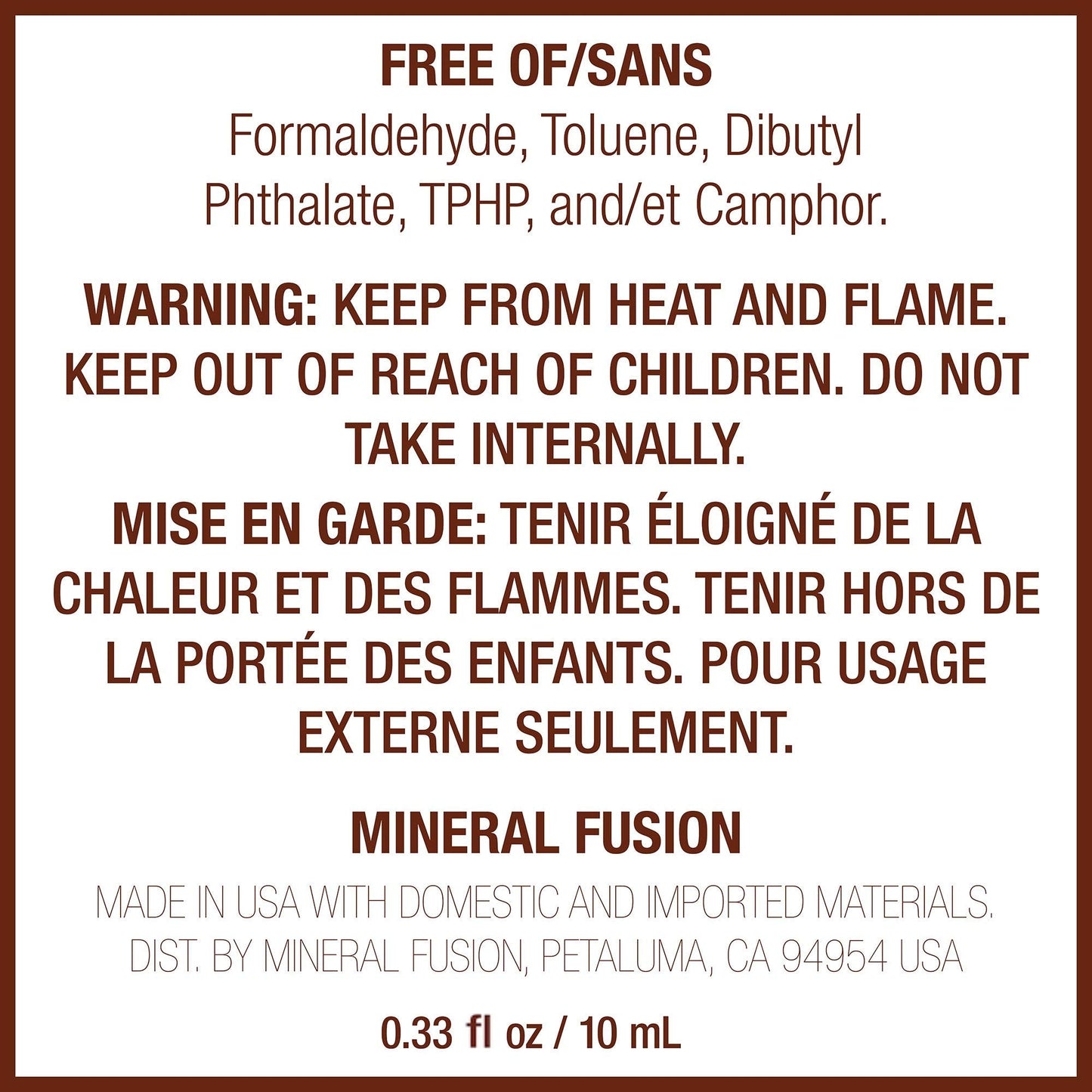 Mineral Fusion Cuticle Treatment, 0.33 Ounce (Packaging May Vary) Beauty & Personal Care Mineral Fusion