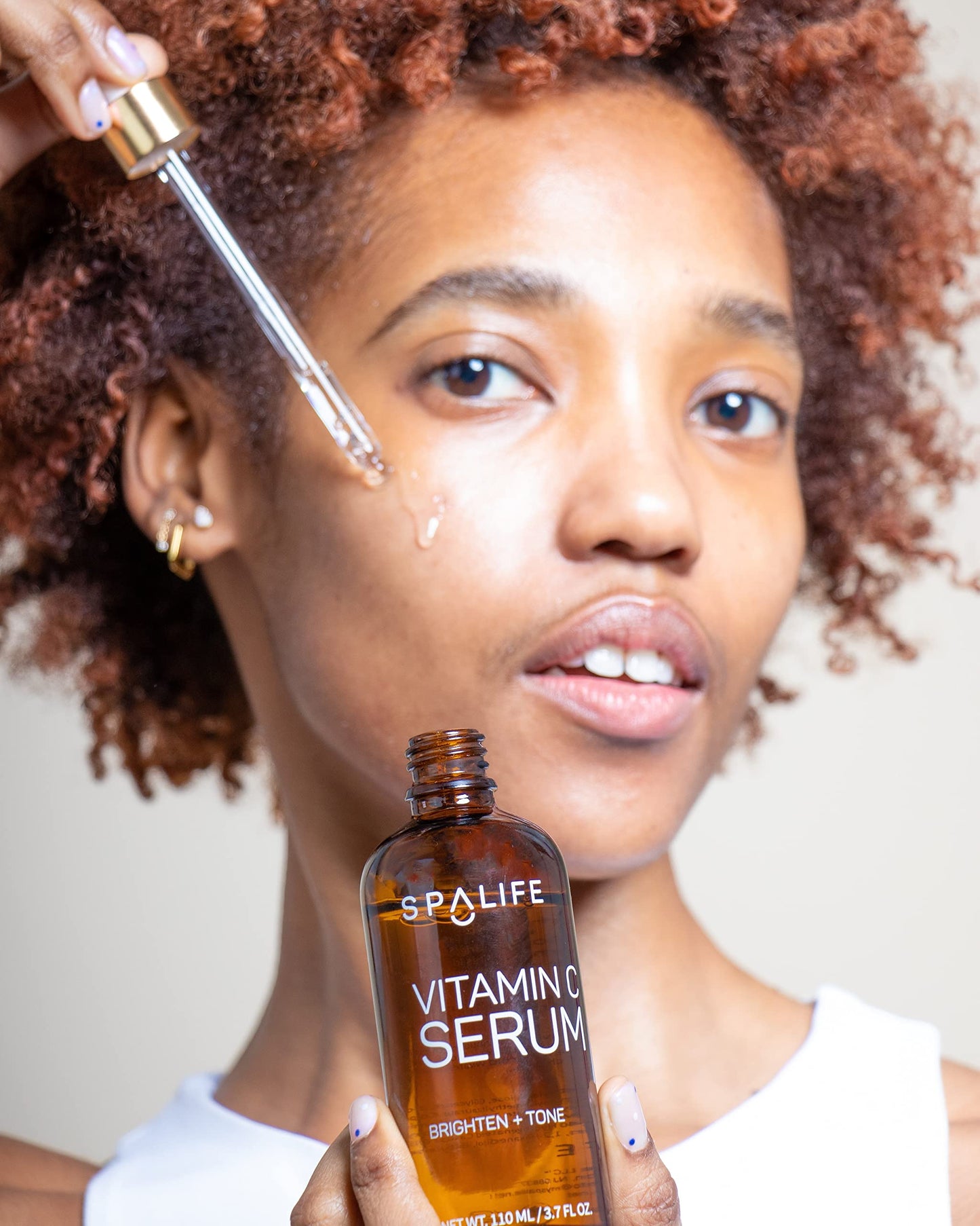 Spa Life Face Serum: Revitalizing and Tone Vitamin C Serum 110 ML (3.7 oz) Beauty & Personal Care SpaLife
