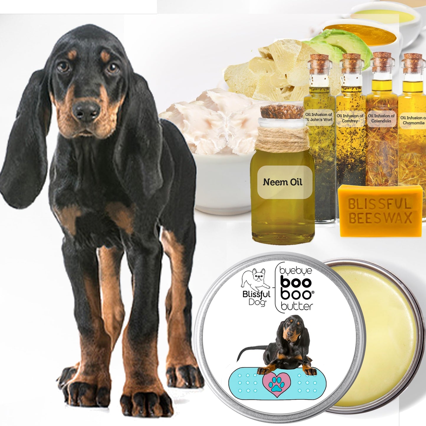 The Blissful Dog Coonhound Boo Boo Butter, 4-Ounce Beauty and Personal Care The Blissful Dog