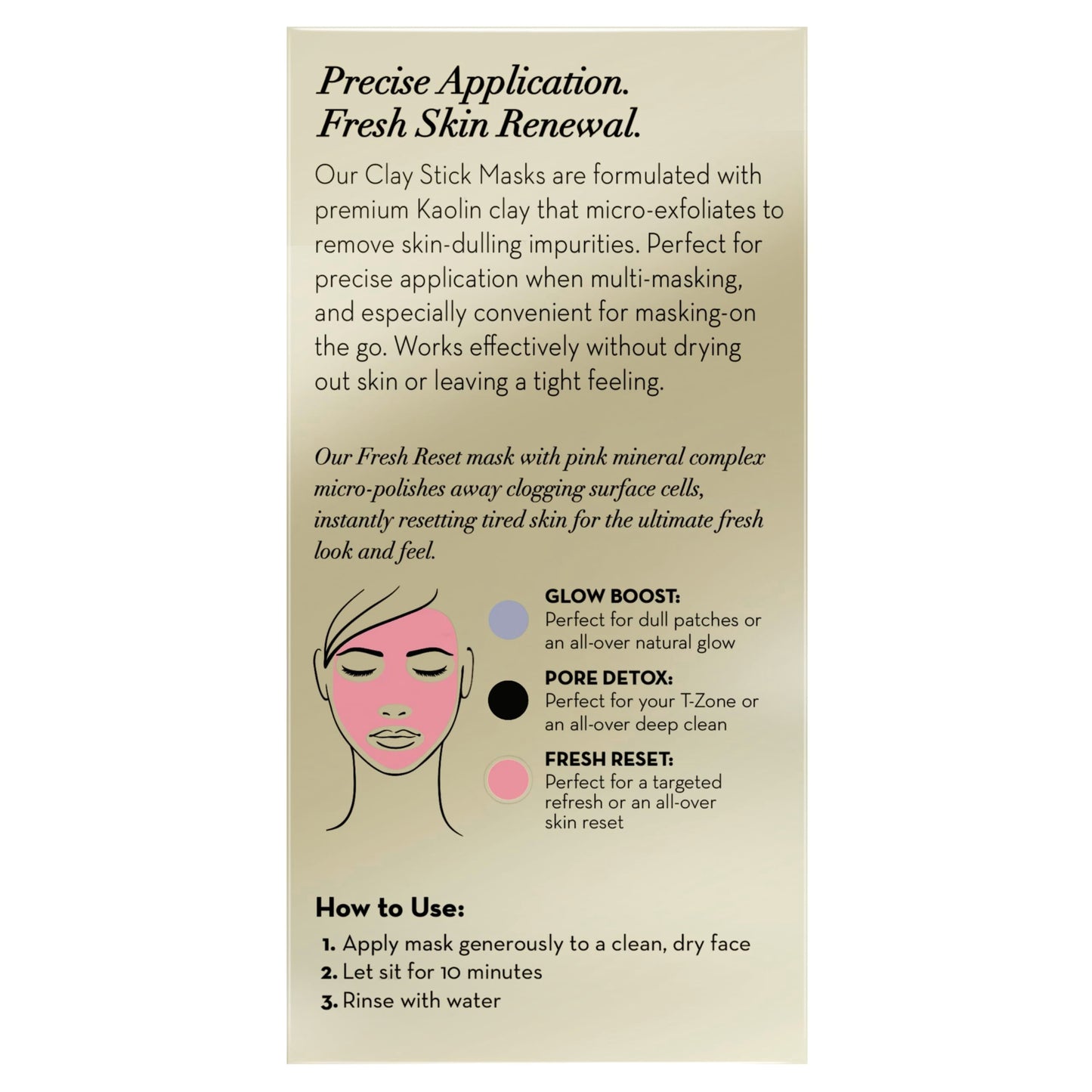 Olay Fresh Reset Pink Mineral Complex Clay Face Mask Stick, 1.7 oz Beauty & Personal Care Olay