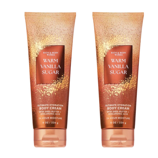 Bath & Body Works Warm Vanilla Sugar Body Cream, Ultimate Hydration Moisturizer with Shea Butter & Hyaluronic Acid for Dry Skin, Sparkling Sugar Beauty & Personal Care Bath & Body Works