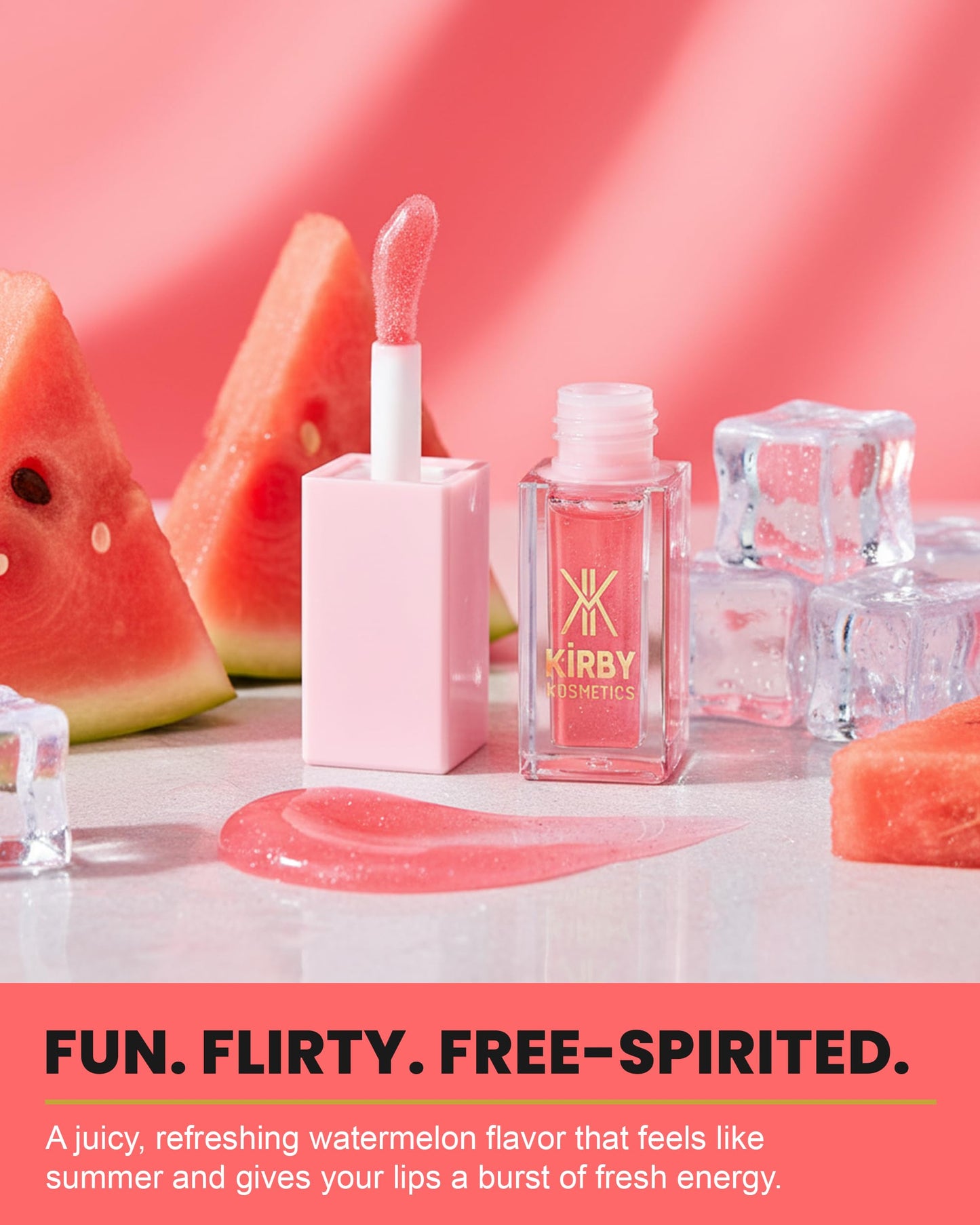 Kirby Kosmetics DivineDiva Lip Oil - TikTok-Viral Moisturizing & Hydrating High-Shine Lip Gloss with Hyaluronic, Coconut & Argan Oils - Vegan Lip Care Beauty & Personal Care Kirby Kosmetics