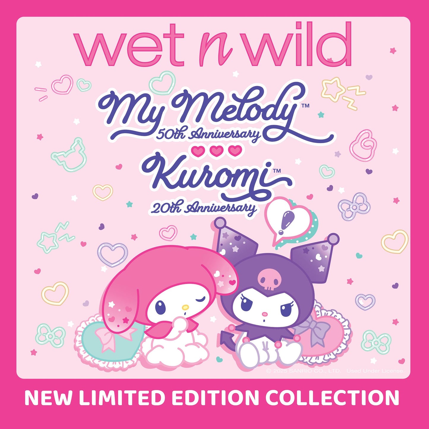 wet n wild My Melody and Kuromi Lip Liner Lipstick - Care to Share Beauty & Personal Care wet n wild