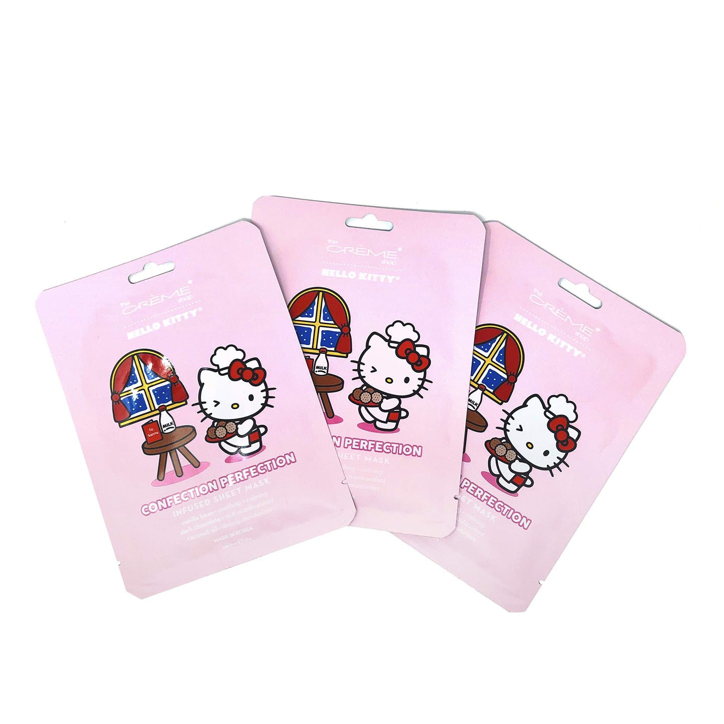 Hello Kitty - Confection Perfection Sheet Mask 3pc Beauty & Personal Care The Crème Shop