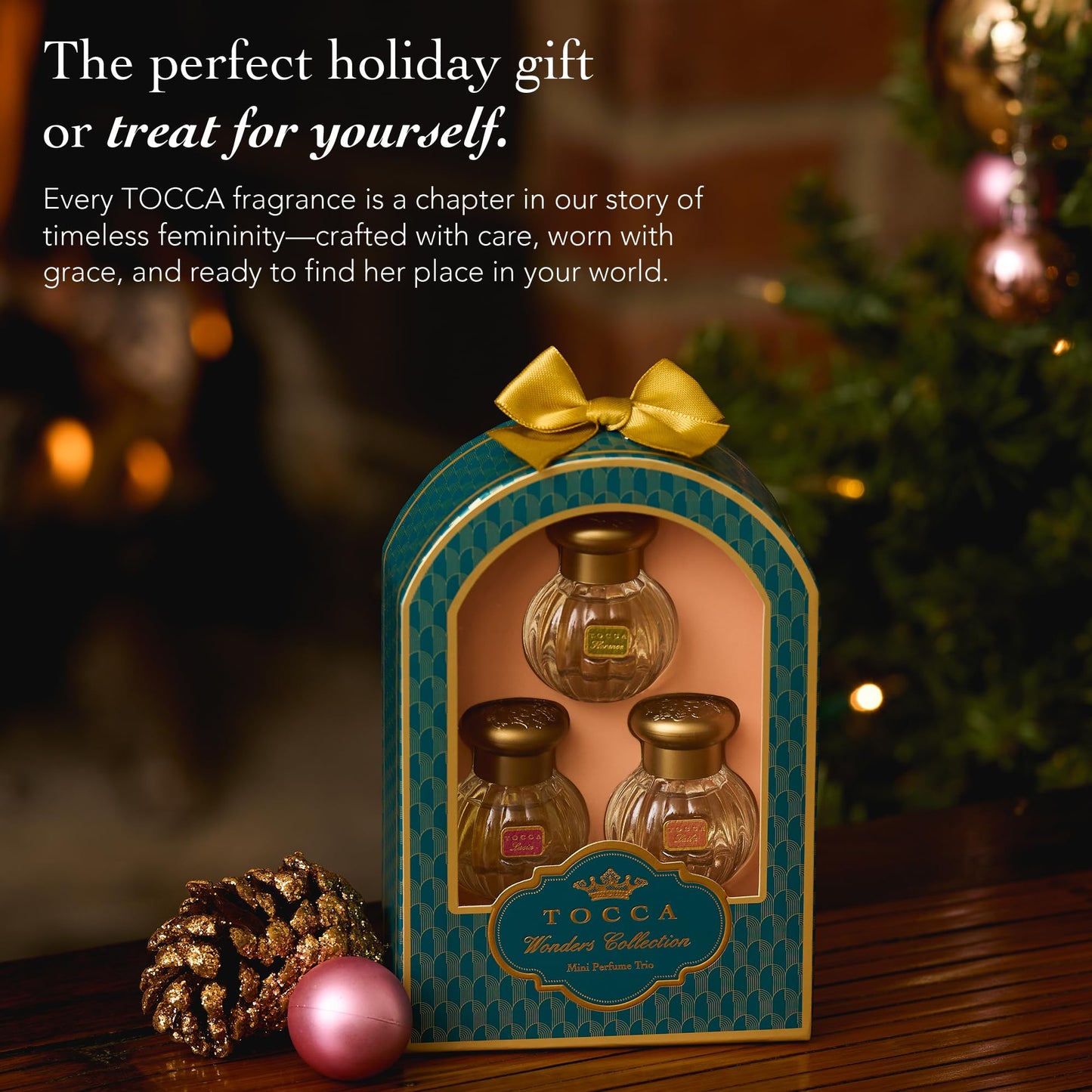 Tocca Wonders Collection Mini Perfume Gift Set ($45 Value) - Trio Includes Florence, Lucia and Laila, 5 ml Each Perfume Dabbers Beauty & Personal Care Tocca