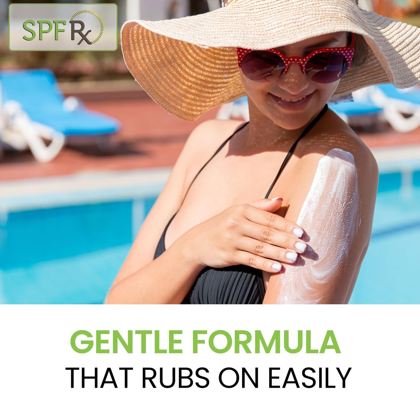 SPF Rx, SPF 50 Mineral Broad Spectrum Sunscreen, with Zinc Oxide and Titanium Dioxide, Waterproof, Sweat-Proof Beauty & Personal Care SPF Rx