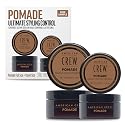 American Crew Men's Hair Pomade, Like Hair Gel with Medium Hold & High Shine, Travel Size, Duo Gift Set Beauty & Personal Care AMERICAN CREW