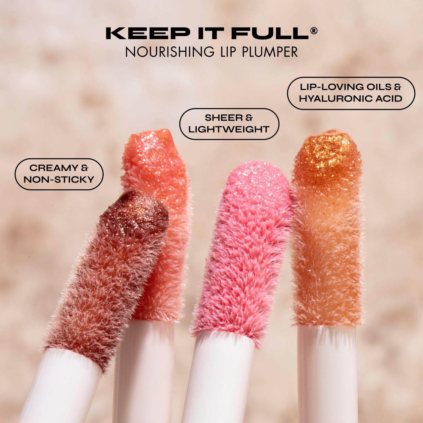 Milani Lip Gloss, Keep It Full Nourishing Lip Plumper with Hyaluronic Acid & Peptides for Soft, Fuller-Looking Lips (0.13 Fl. Oz.) Luminoso Beauty & Personal Care Milani