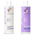 Purezero Clean Color Care Hydrating Shampoo & Conditioner Set - Toning, Balance for Color Treated Hair - Hydrate Dry Hair - Zero Sulfates, Parabens Beauty & Personal Care Purezero