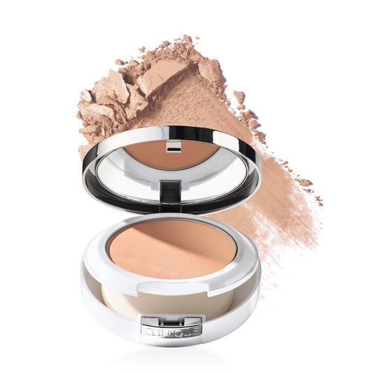 Clinique Beyond Perfecting Powder Lightweight Full Coverage Foundation + Concealer For Dry Combination to Oily Skin Types, Ivory, 0.51 Ounce Beauty & Personal Care Clinique