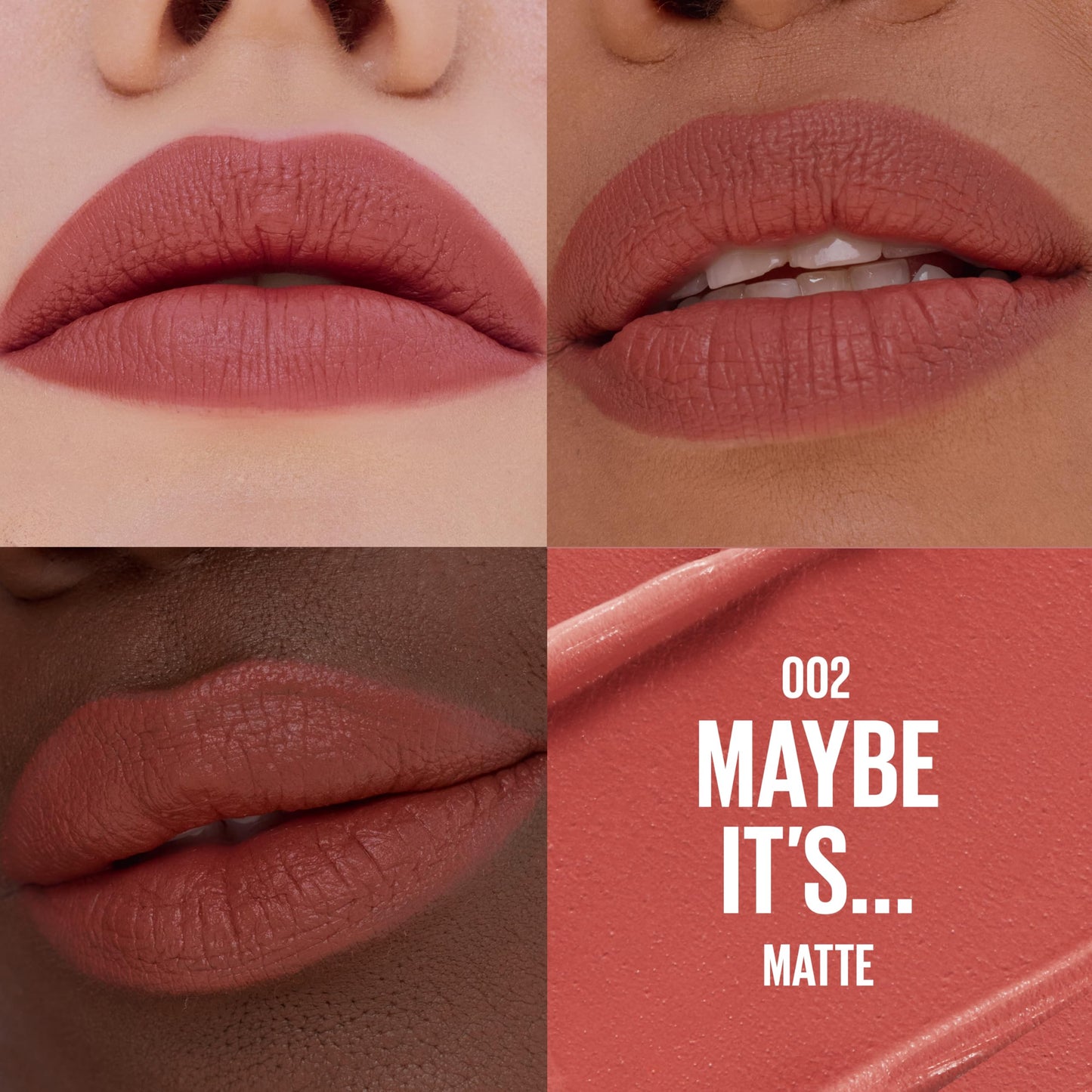 MAYBELLINE Serum Lipstick, Hydrating Lip Makeup with 8HRs of Lip Plumping Moisture with Hyaluronic Acid + Oil Blend, Maybe It's... (Terracotta Rose Beauty & Personal Care MAYBELLINE
