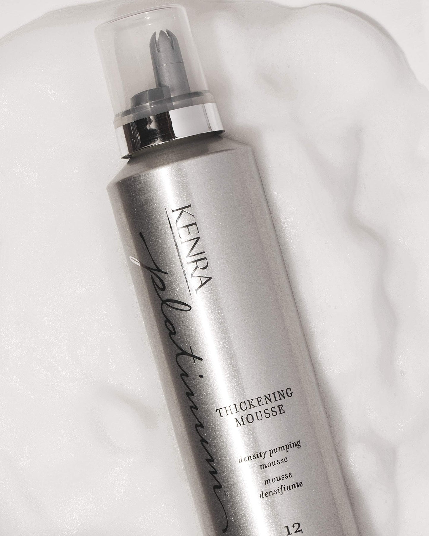 Kenra Platinum Thickening Mousse 12 | Volumizing Styler | Adds Fullness & Body | Humidity Protection Up To 48 hours | Desity Plumping up tp 150% | Beauty & Personal Care Kenra