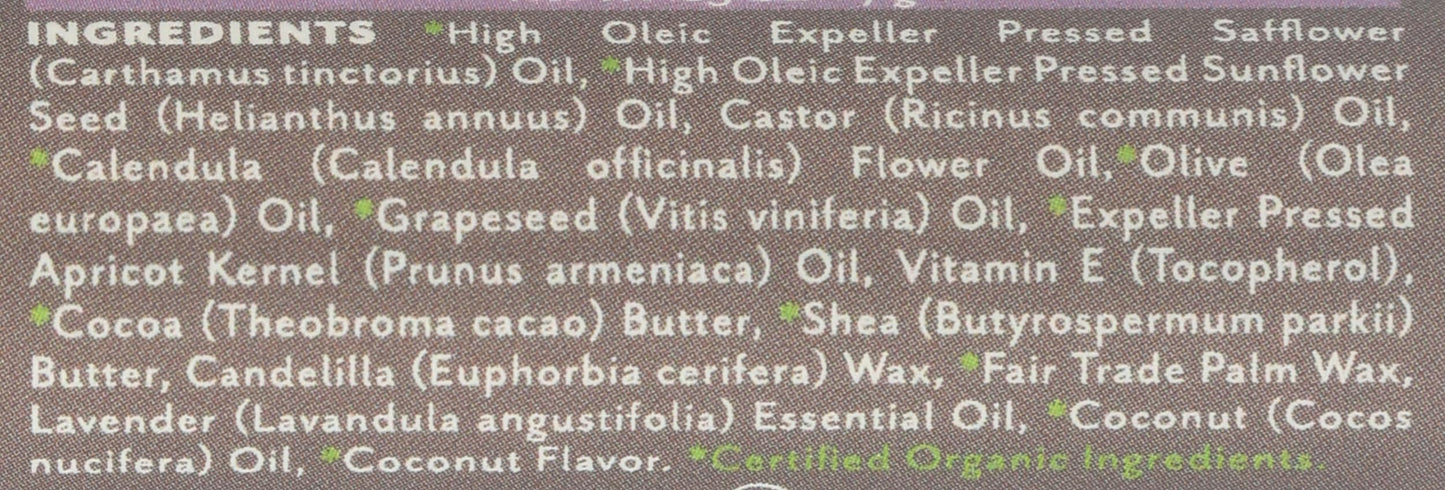 SOOTHING TOUCH Lavender Coconut Lip Balm, 0.25 OZ Beauty and Personal Care Soothing Touch