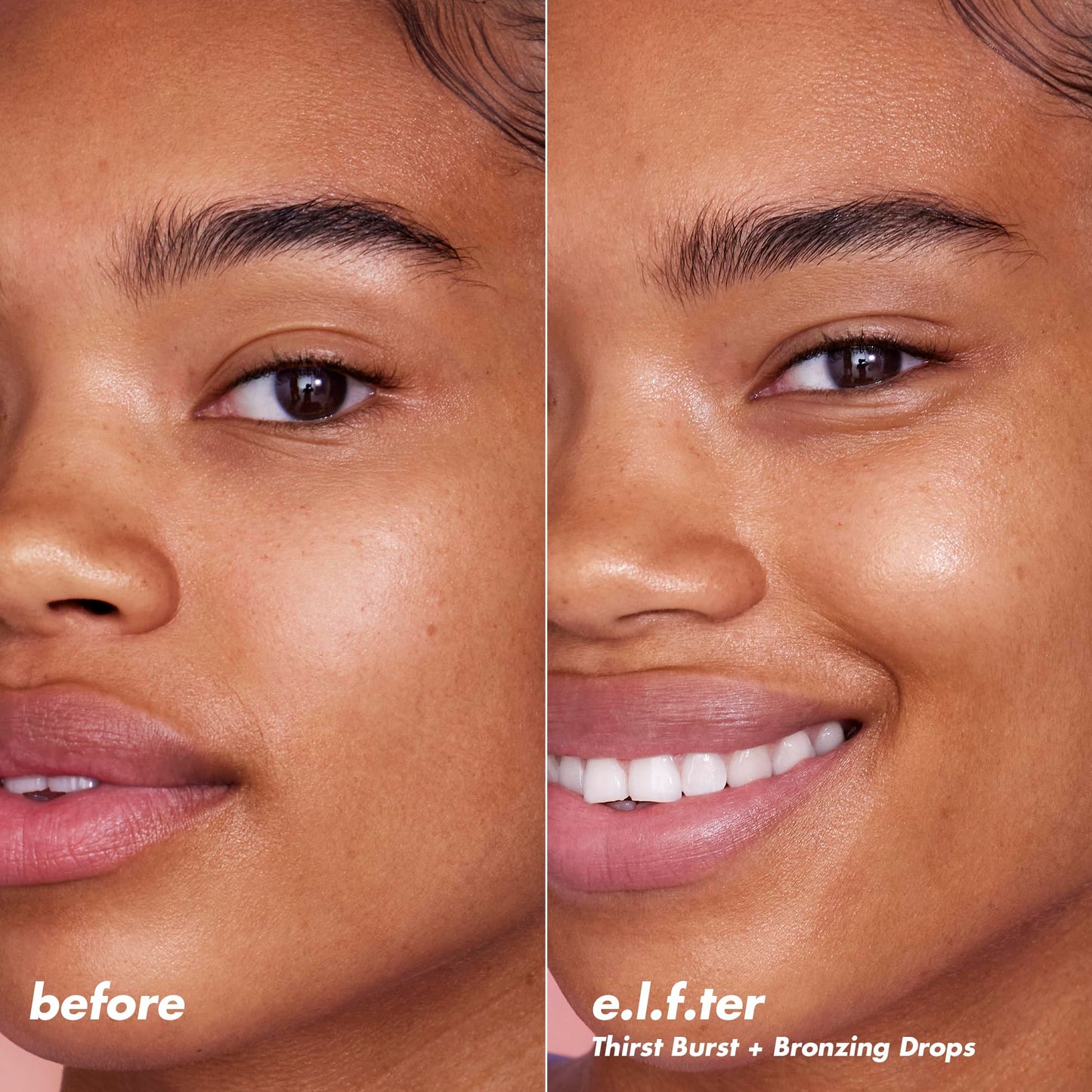 e.l.f. SKIN The Hottest Drops Duo, Holy Hydration! Thirst Burst & Bronzing Skincare Set, For A Dewy, Sun-Kissed Look, Vegan & Cruelty-Free Beauty & Personal Care e.l.f.