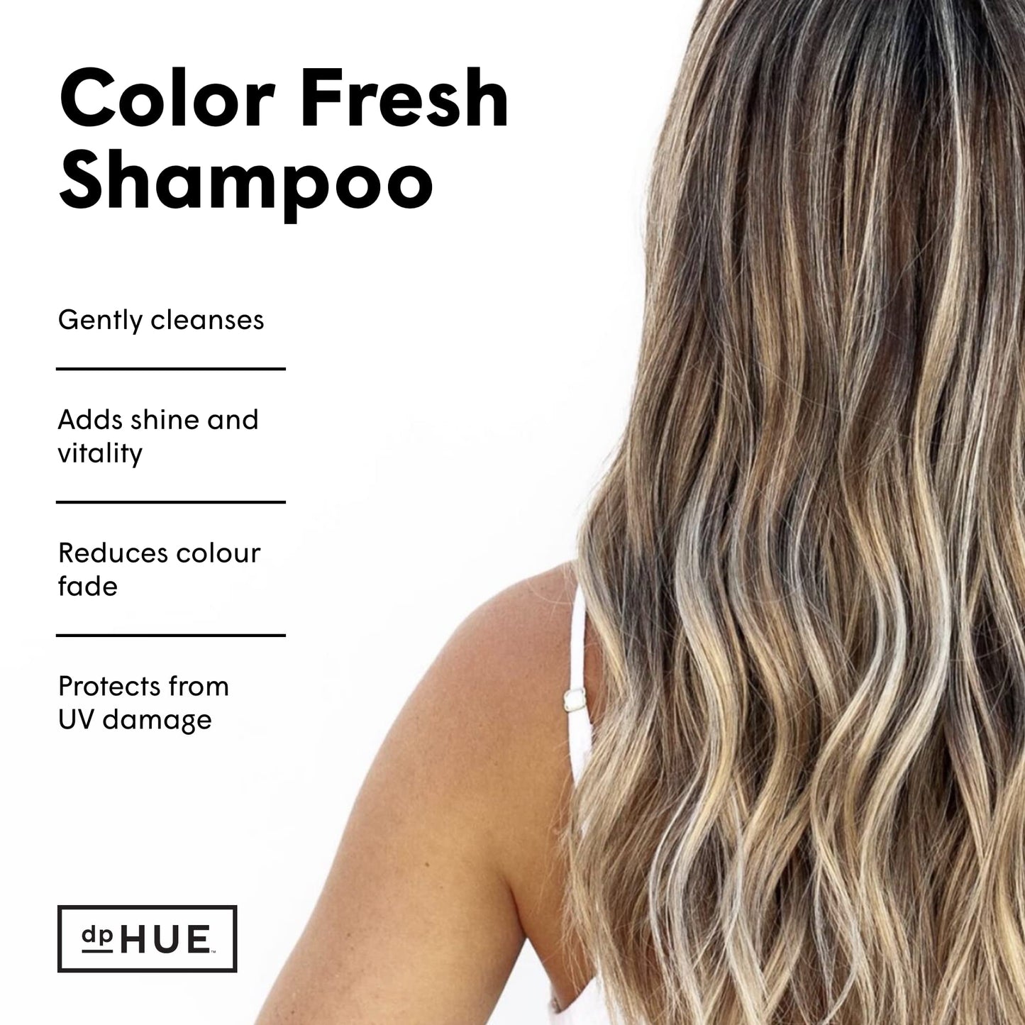 dpHUE Color Fresh Shampoo,Moisturizing Shampoo for Color-Treated Hair with Kumquat & Sunflower Seed Extract - Gentle & Effective Color Safe Shampoo Beauty & Personal Care dpHUE