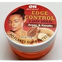 On Natural Organic Edge Control Hair Gel, Argan and Keratin Beauty & Personal Care On Natural