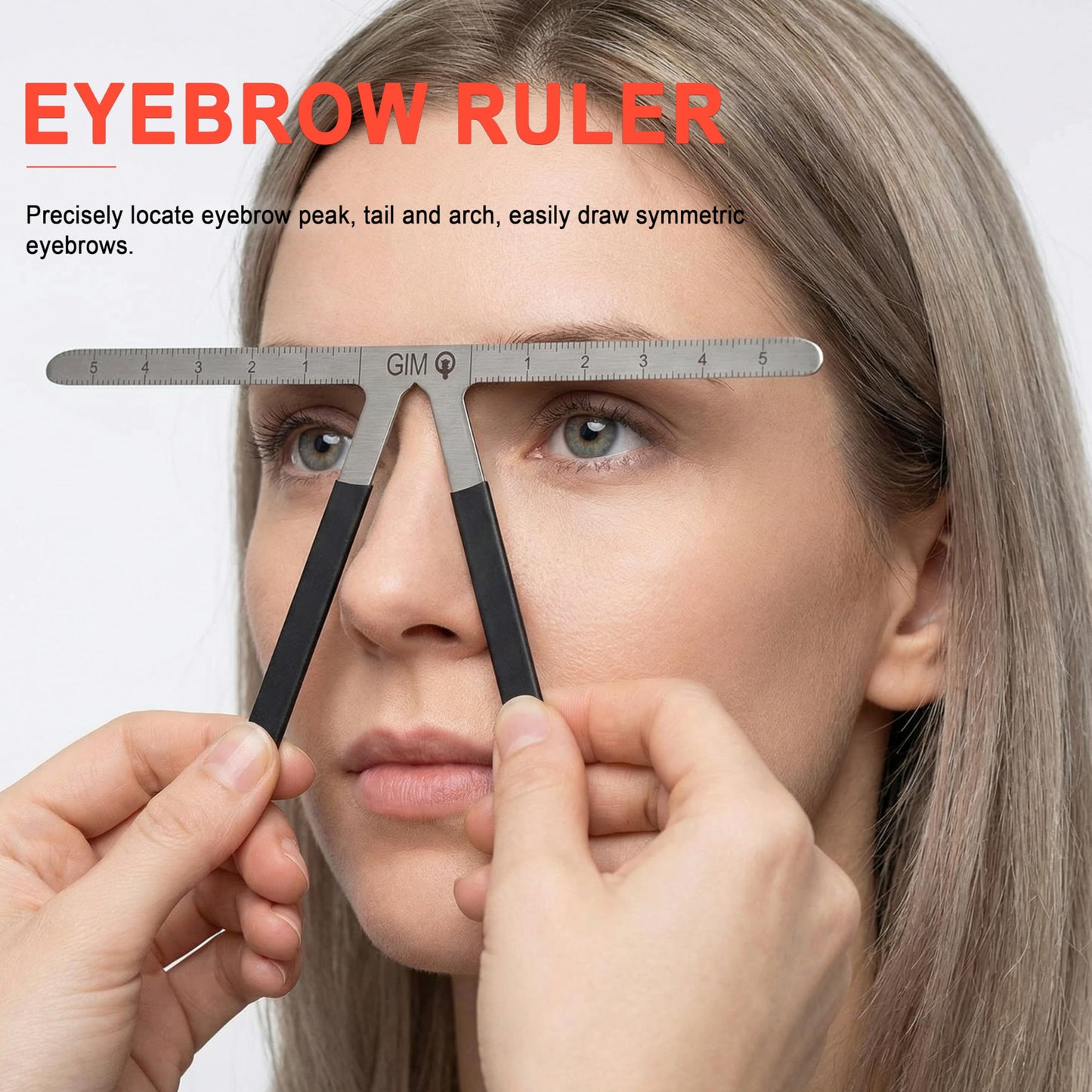 Elitzia Eyebrow Ruler Reusable Permanent Balance Ruler Bendable for Snug Fit the Skin Brow Measuring Shaper Tool Beauty Eyebrow Mapping Makeup Tool Beauty and Personal Care Elitzia