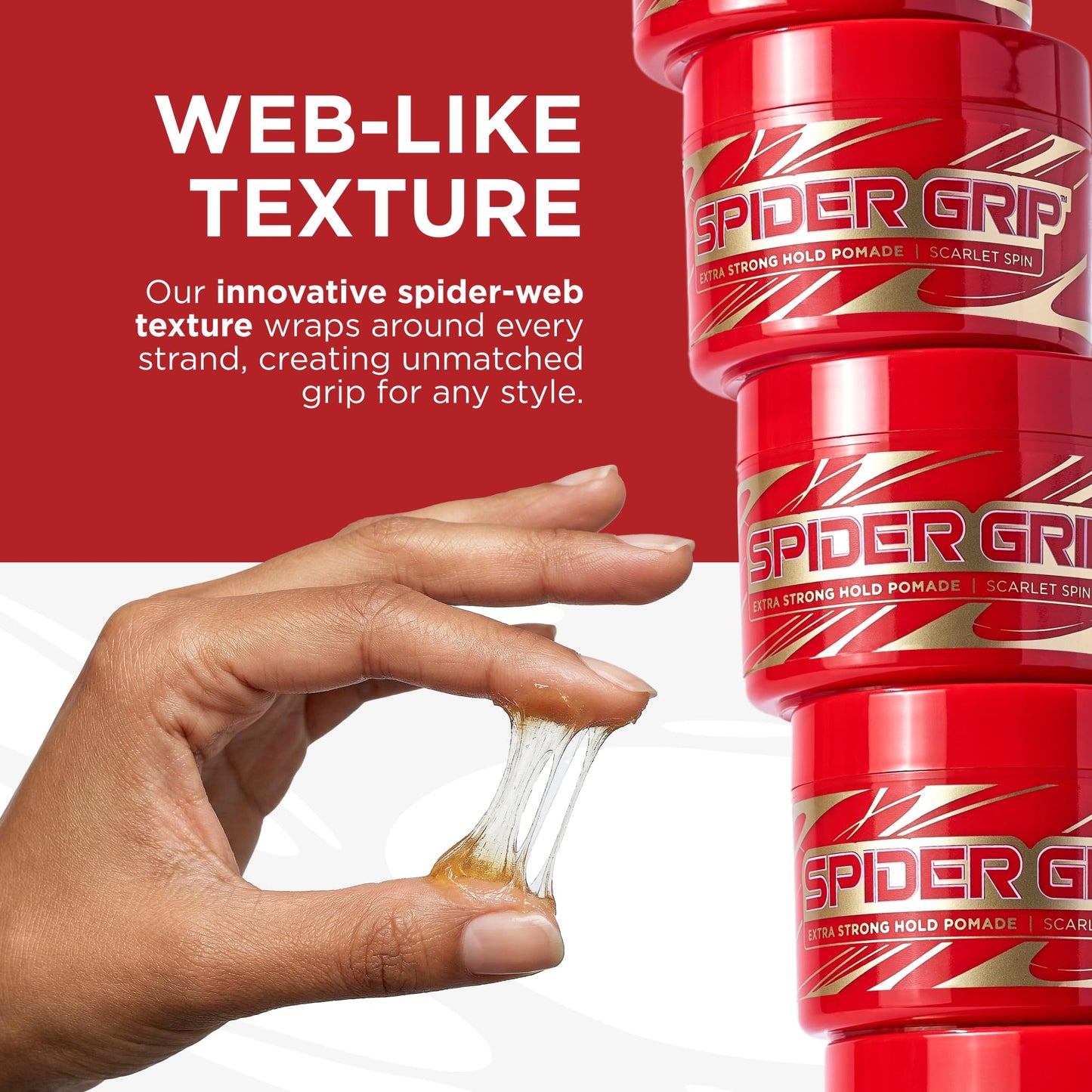 Style Factor Spider Grip Extra Strong Hold Pomade for Men and Women - Castor Oil and Biotin for High Shine and Healthy, Long-Lasting Control Beauty & Personal Care Style Factor