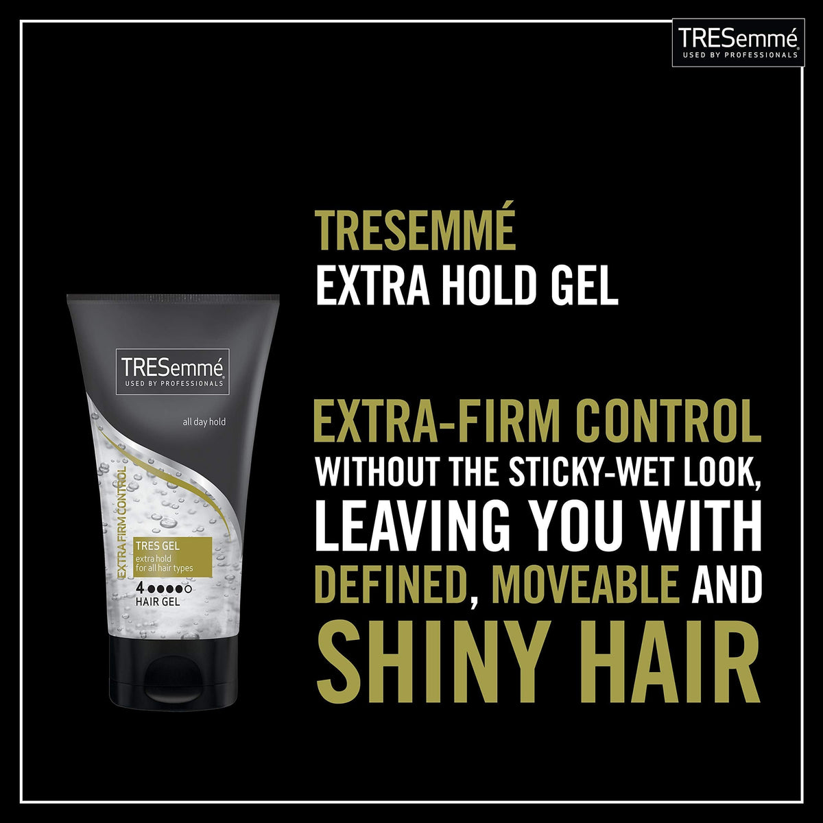TRESemme Tres Gel Extra Firm Control Hair Gel, 2 Ounce (Pack of 3) Beauty & Personal Care TRESemmé