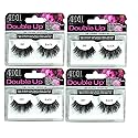 Ardell - Double Up #203 False Eyelashes, Black reusable (4-Pack) Beauty & Personal Care Ardell