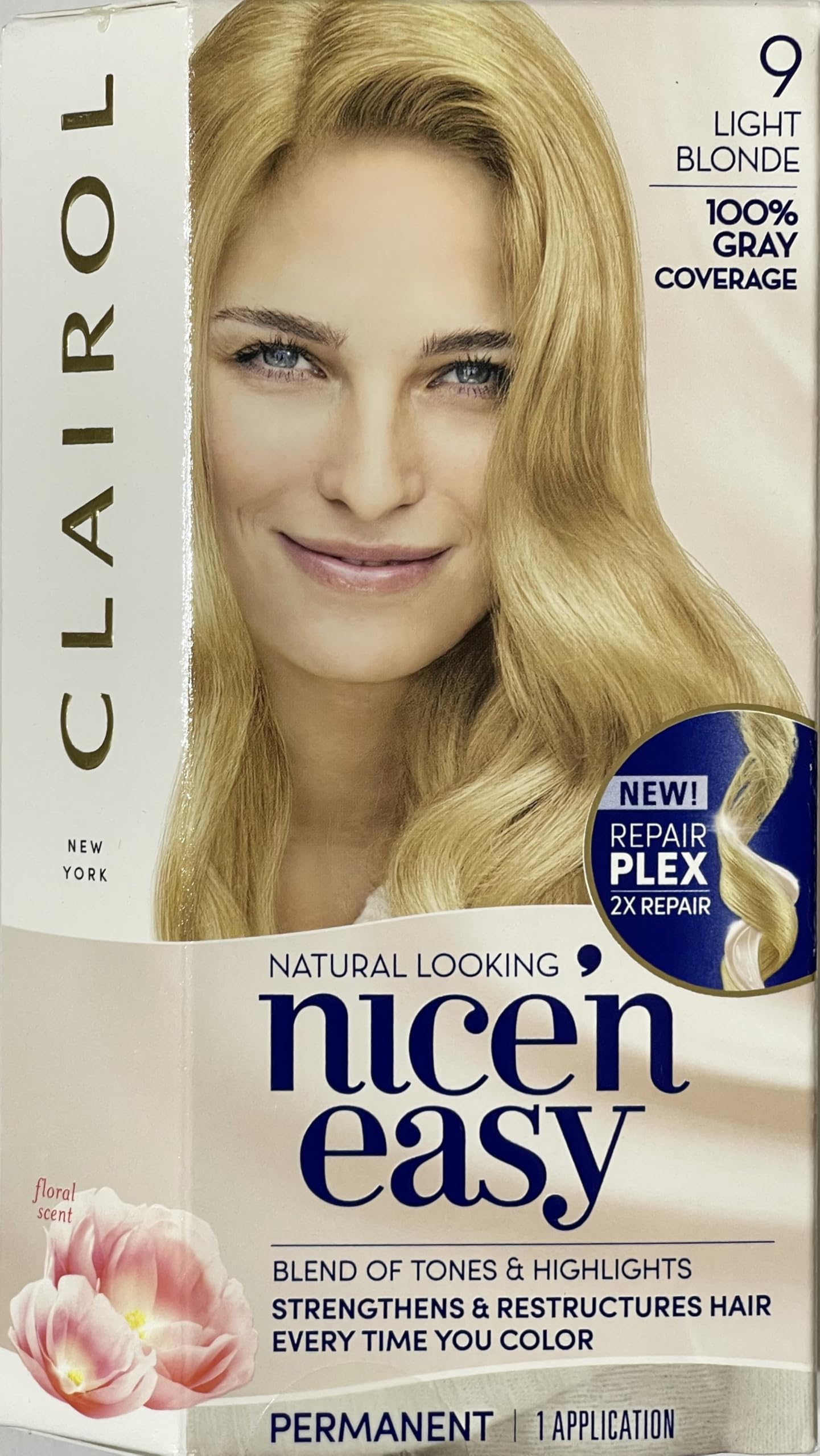 Clairol Nice 'n Easy Permanent Color [9] Light Blonde 1 Kit Beauty & Personal Care Clairol