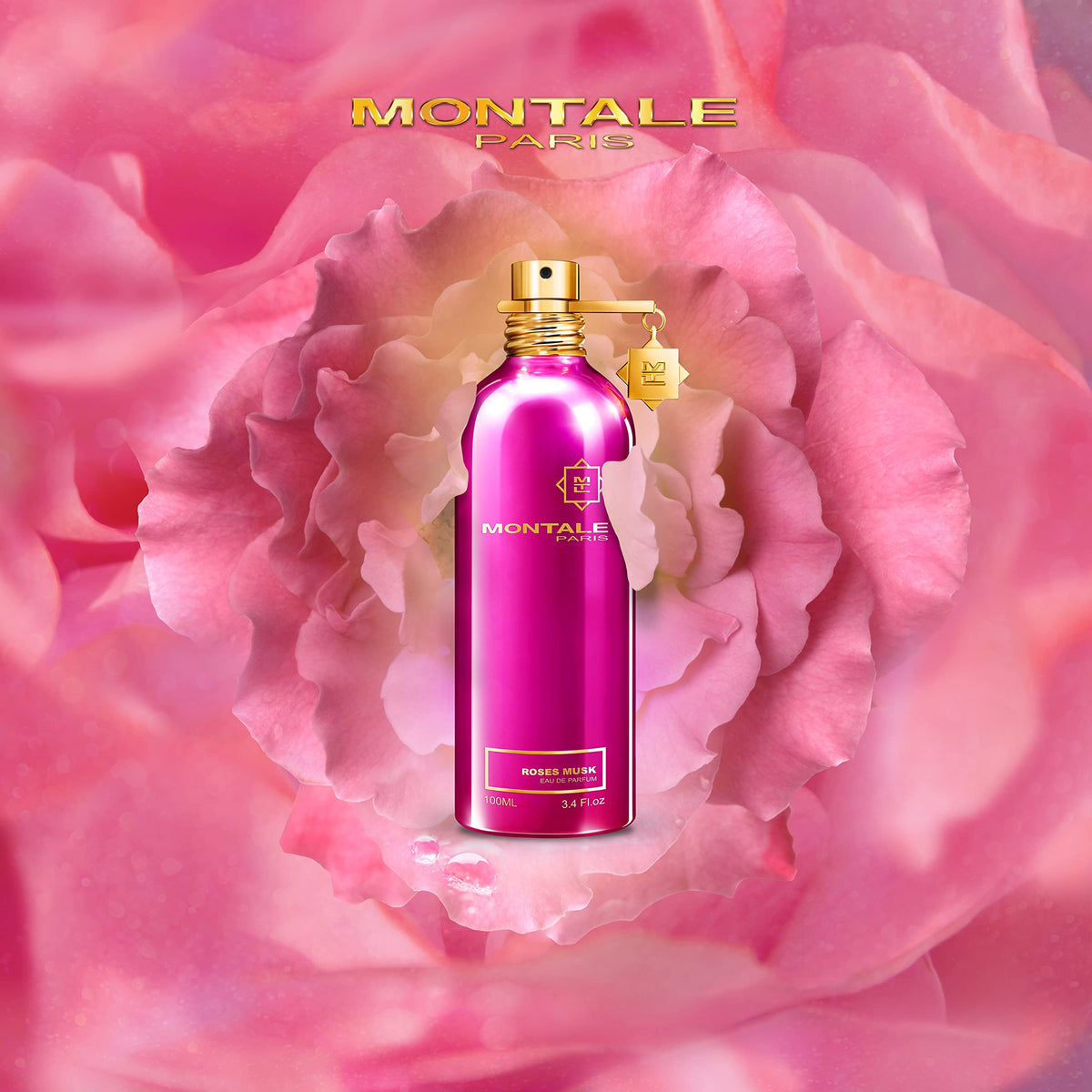 Roses Musk by Montale for Unisex - 3.4 oz EDP Spray Beauty & Personal Care MONTALE