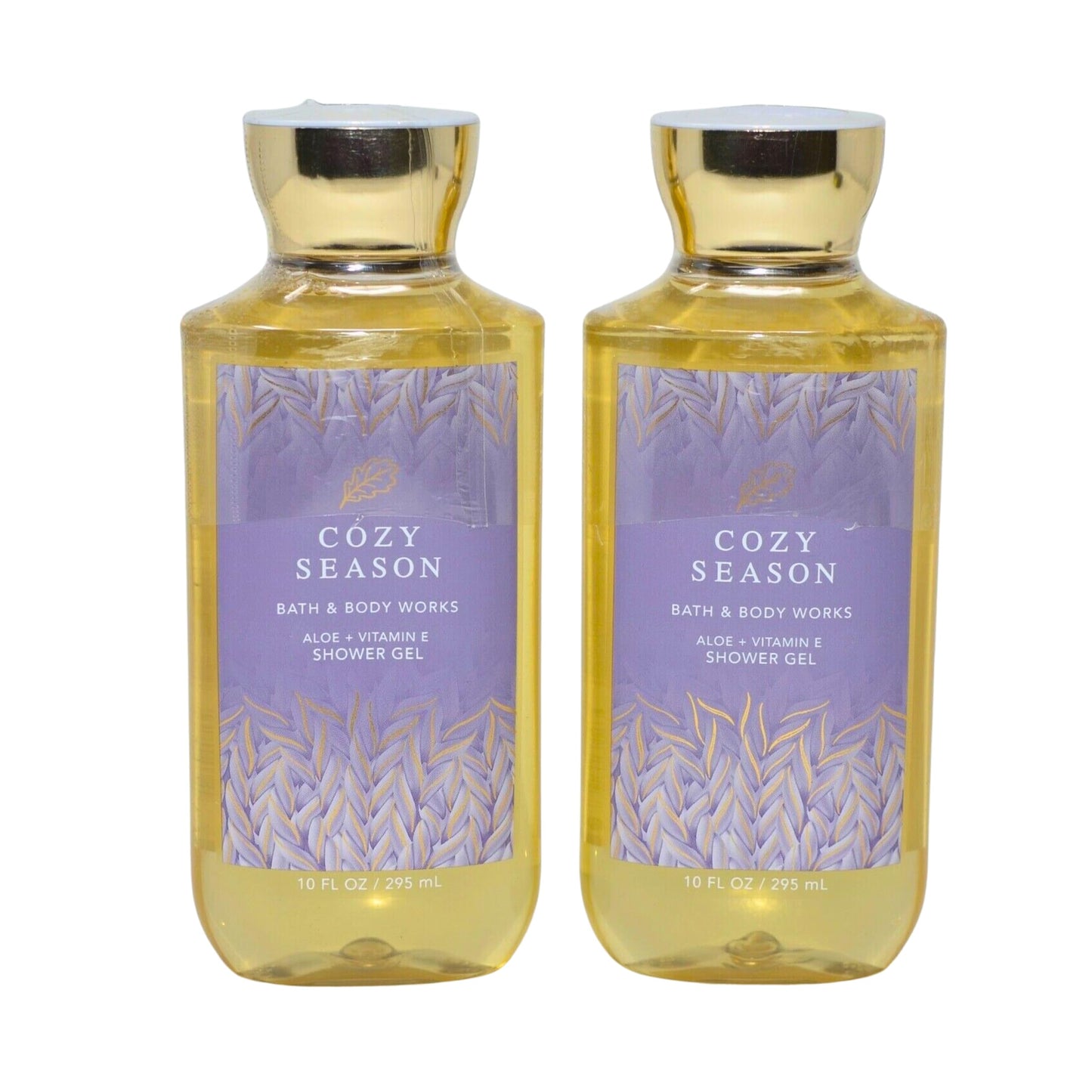 Bath & Body Works Shea + Vitamin E Shower Gel, Set of 2, 10oz Each (Cozy Season) Beauty & Personal Care Bath & Body Works